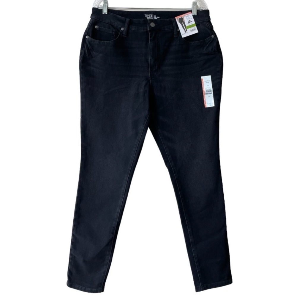 High Rise Curvy Jeans Women’s Size 14 Black Jeans - Picture 5 of 15
